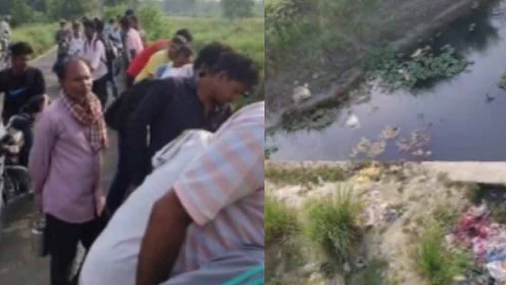 सीवान में महिला की अर्धनग्न हालत में मिली लाश, मचा हड़कंप