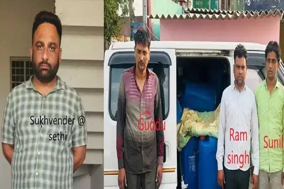 उत्तर प्रदेश STF को मिली बड़ी कामयाबी, जहरीली शराब गैंग का पर्दाफाश, सरगना सहित चार गिरफ्तार