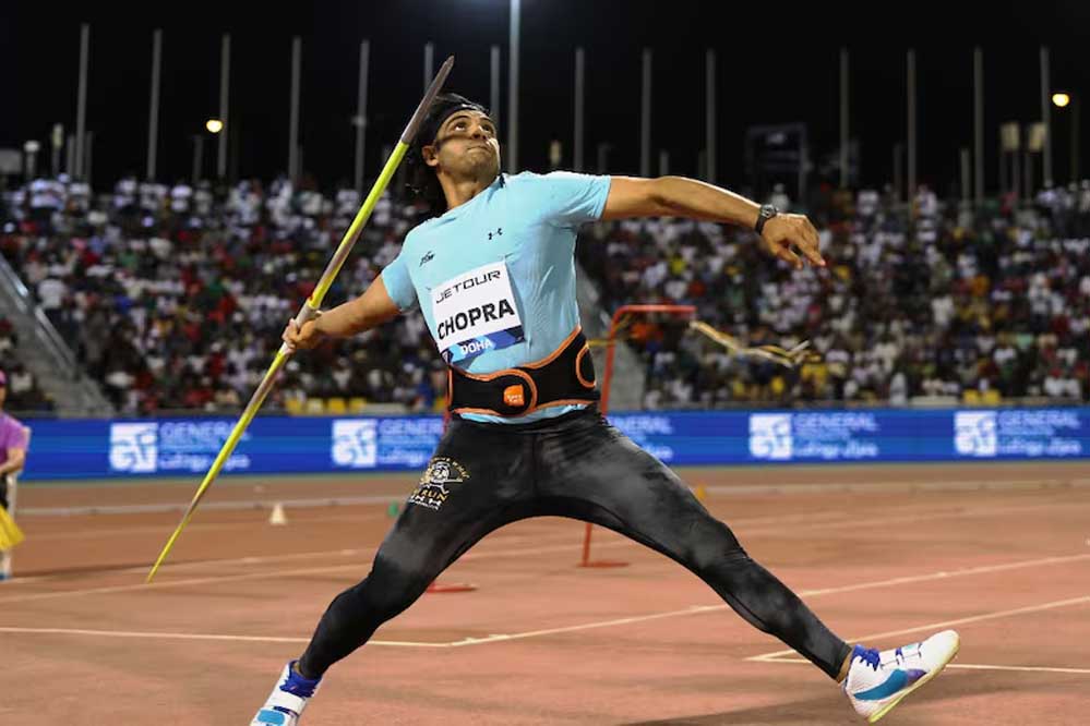 नीरज चोपड़ा ने पार किया 90 मीटर का बैरियर, दोहा डायमंड लीग में दूसरे नंबर पर रहे