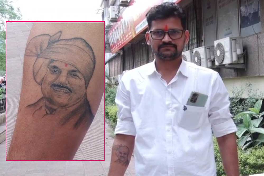 मुख्यमंत्री यादव का जबरा फैन: युवक ने हाथ पर बनवाया टैटू, कहा- मरते दम तक…