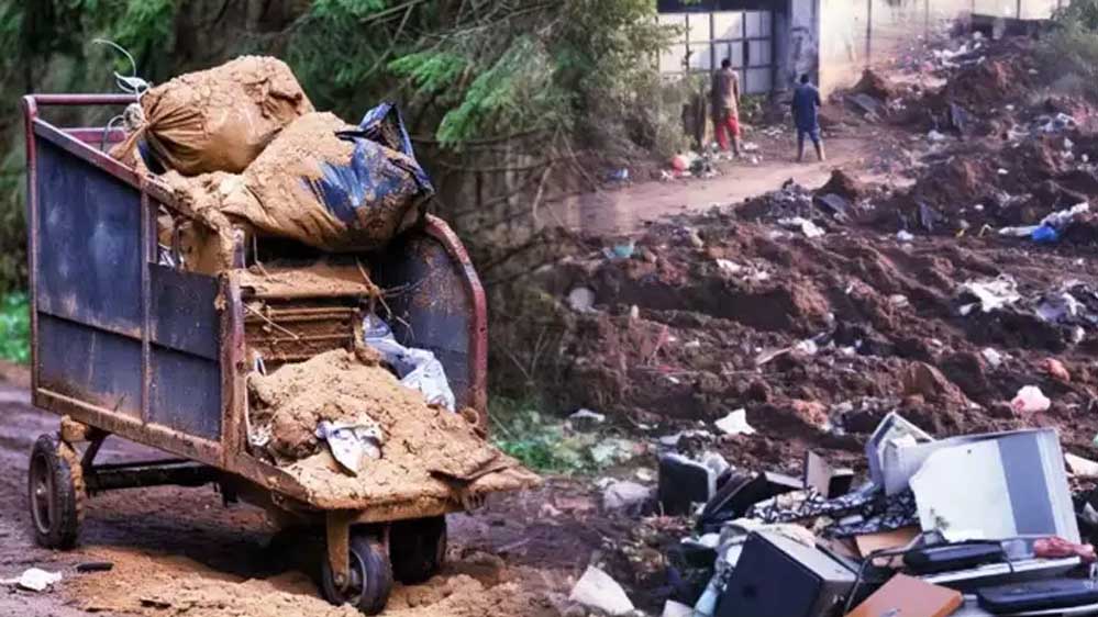 छांव में लेटे शख्स पर निगम की गाड़ी ने उड़ेल दिया नाले वाला मलबा, दम घुटने से हुई मौत