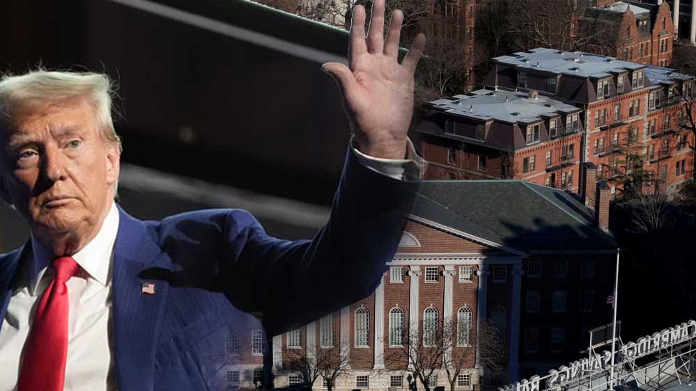 हार्वर्ड यूनिवर्सिटी का कर-मुक्त दर्जा वापस लिया गया: डोनाल्ड ट्रंप