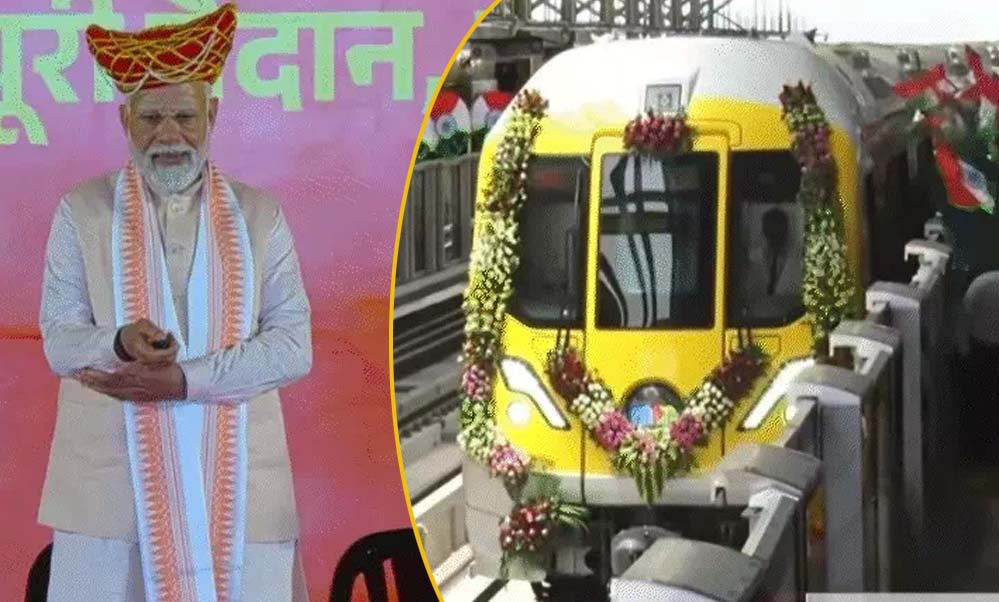 प्रधानमंत्री मोदी ने भोपाल से किया इंदौर मेट्रो का वर्चुअल लोकार्पण, सभी स्टेशन के नाम वीरांगनाओं के नाम पर