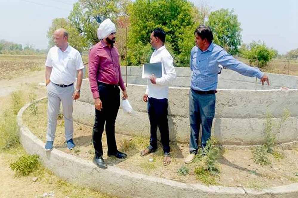 कूप रिचार्ज पिट निर्माण में खंडवा जिले ने हासिल किया 100 फीसदी का लक्ष्य