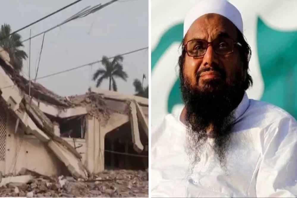 आतंकी हाफिज सईद का टेरर कैंप मिट्टी में मिला … मिसाइल स्ट्राइक से मुरिदके में तबाही का सामने आया नया VIDEO