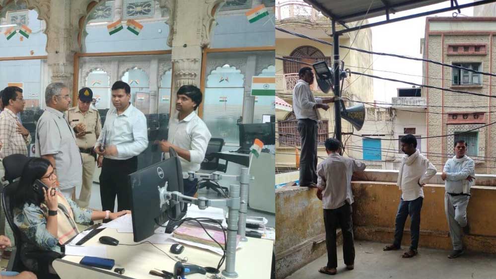 ग्वालियर में जगह जगह लगाए जा रहे सायरन, कंट्रोल रूम स्थापित, कलेक्टर एसपी एक्शन मोड में