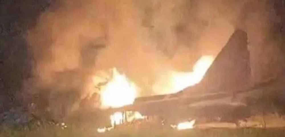 पाकिस्तान एयरफोर्स का AWACS विमान पंजाब प्रांत में किया ध्वस्त, PAK के तीन फाइटर जेट