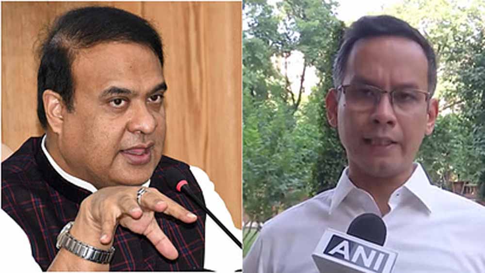 गौरव गोगोई का नाम कांग्रेस की लिस्ट में देखकर मुख्यमंत्री हिमंत बिस्वा सराम ने पलटवार किया, इनका पाक से कनेक्शन