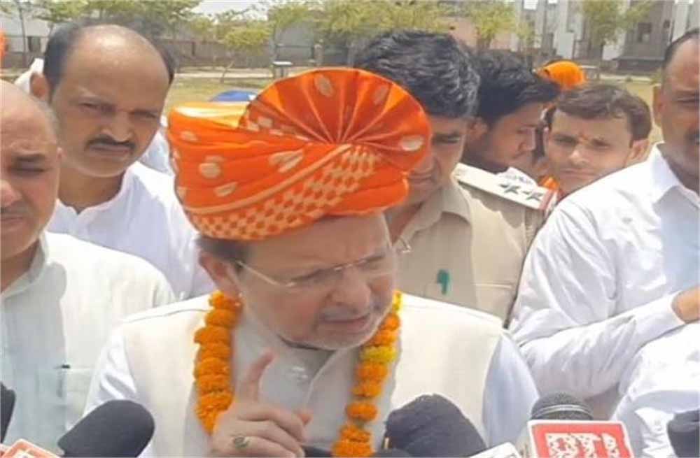 पाकिस्तानी जासूसों पर मंत्री अरविंद शर्मा ने दी प्रतिक्रिया- ‘राष्ट्र सुरक्षा से खिलवाड़ करने वाले पर होगी सख्त कार्रवाई’