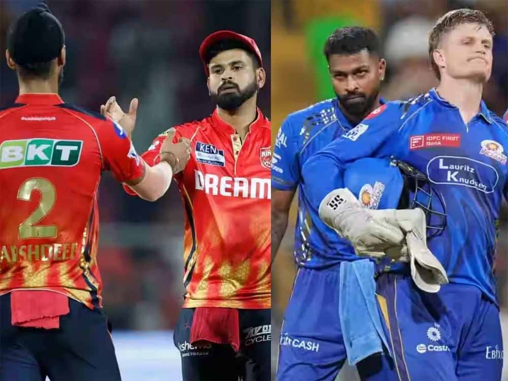 पंजाब किंग्स और मुंबई इंडियंस के पास टॉप-2 की दावेदारी के लिए आखिरी मौका बचा, दिलचस्प जंग जारी