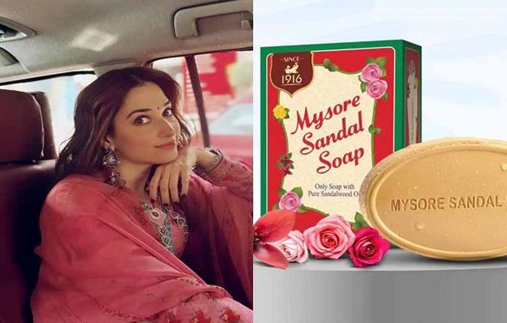 तमन्ना भाटिया को दो साल के लिए मैसूर सैंडल सोप का ब्रांड एंबेसडर बनाया गया, अब  विवादों में फंसी