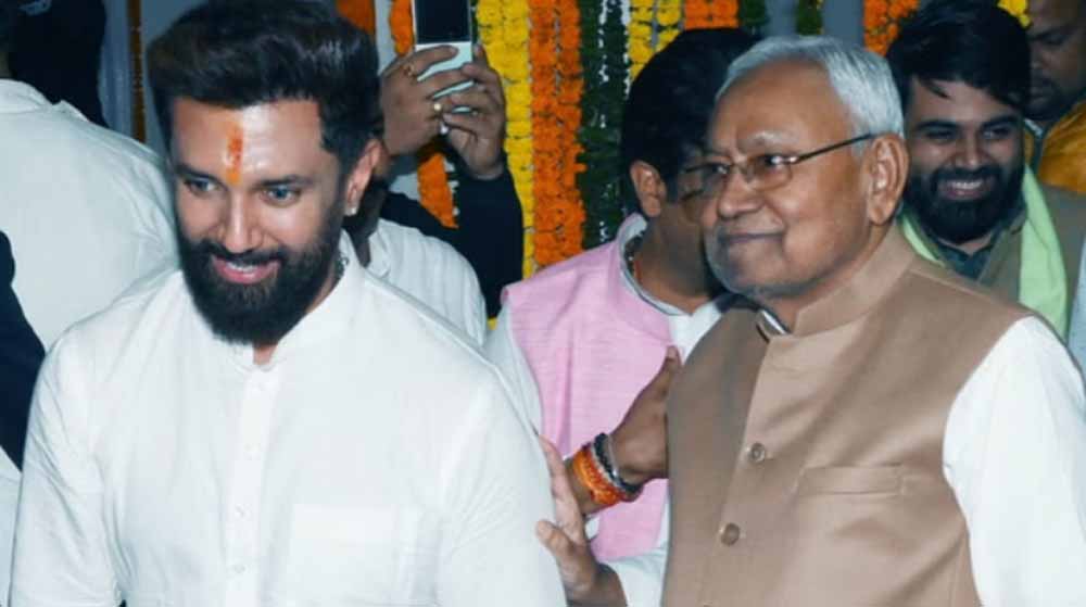 चिराग पासवान ने मुजफ्फरपुर केस पर सरकार को घेरा, सीएम नीतीश को लिखा पत्र