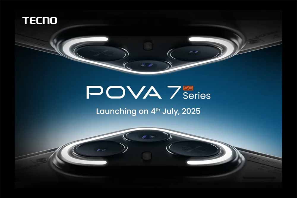 अगले हफ्ते लॉन्‍च होने जा रहा TECNO Pova 7 Series
