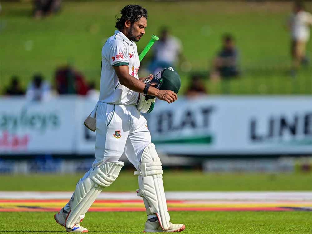 बांग्लादेश खेमे में मचा हड़कंप, श्रीलंका से मिली करारी हार, कप्तान नजमुल ने दिया इस्तीफा