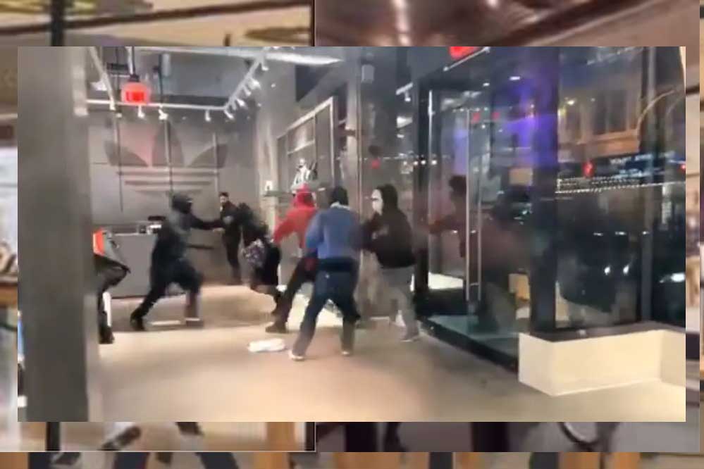 लॉस एंजिल्स में प्रदर्शनकारियों ने लूट लिया एप्पल स्टोर, सड़कों पर आगजनी और हिंसा, शहर में कर्फ्यू लागू