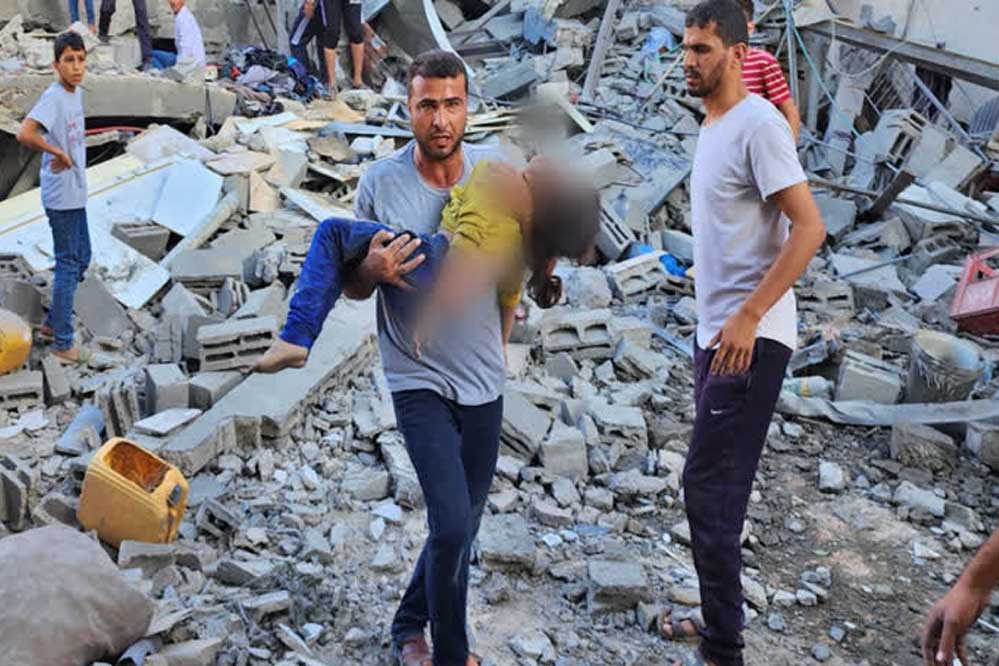 गाजा में मदद लेने गए 35 से अधिक फिलीस्तीनियों की मौत, सैंकड़ों घायल