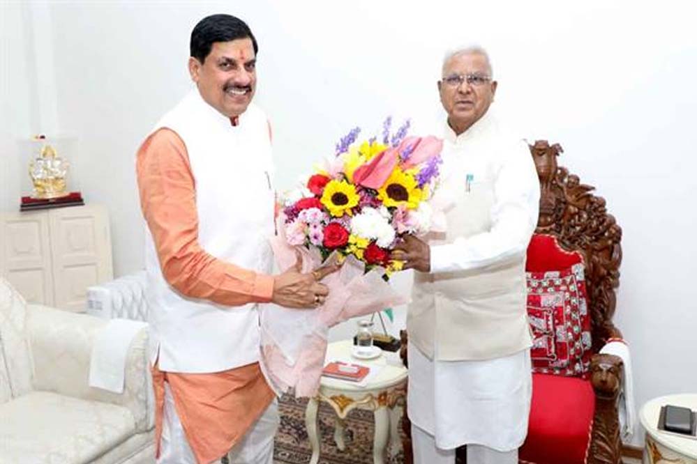 मुख्यमंत्री डॉ. यादव ने दी राज्यपाल पटेल को जन्मदिन की बधाई