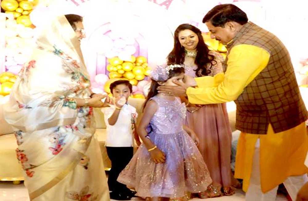 मुख्यमंत्री डॉ. यादव ने दी त्रियंबिका गौड़ को जन्मदिन की शुभकामनाएं