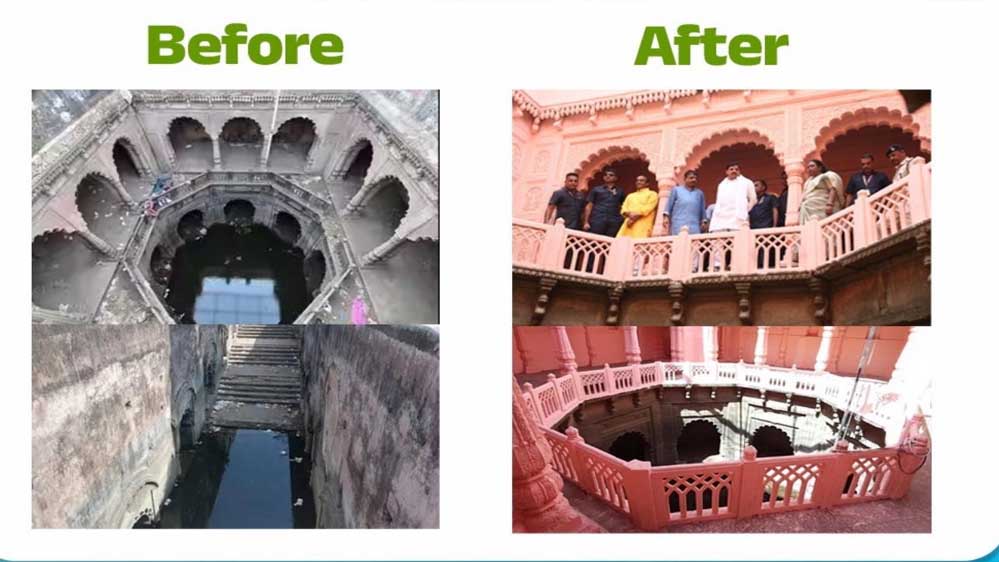 जलगंगा संवर्धन अभियान से पुनर्जीवित हुई भोपाल की ‘बड़े बाग़ की बावड़ी’