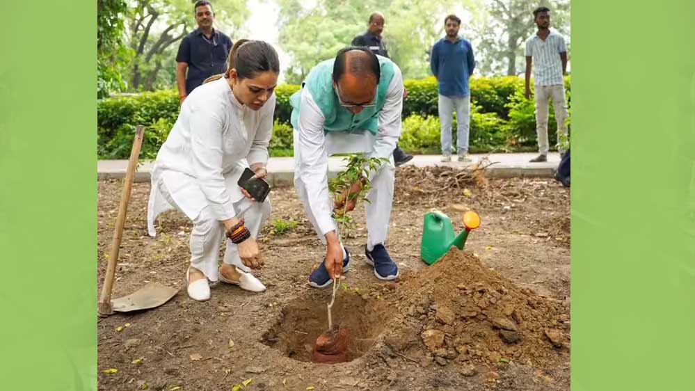 ‘मामा’ के साथ नाजिया इलाही खान का विशेष अभियान, कश्मीर से कन्याकुमारी तक लगाएंगी 6000 पेड़