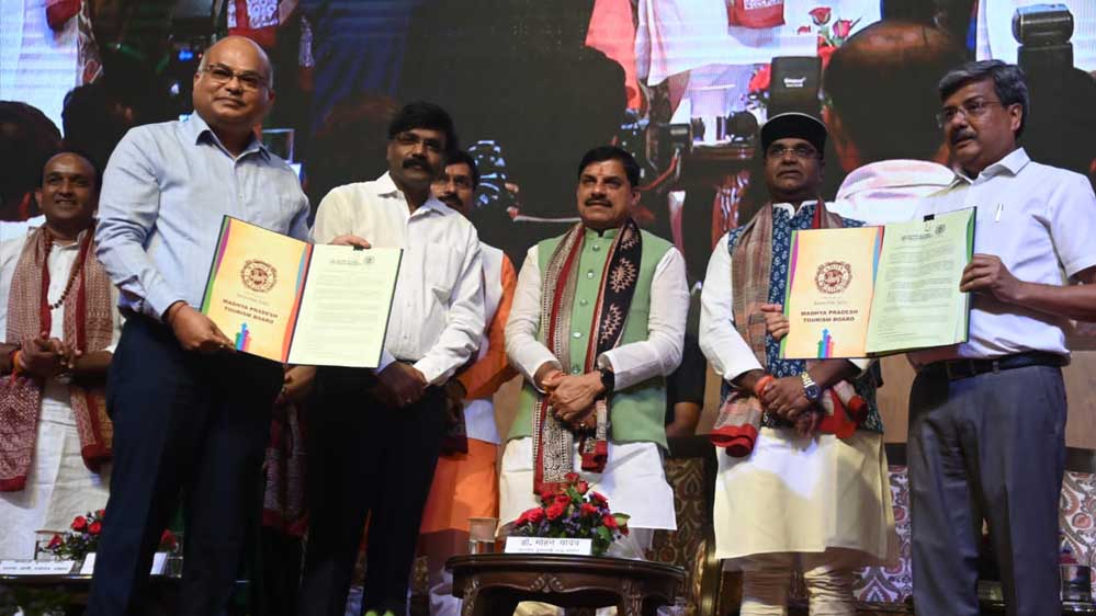 मध्यप्रदेश पर्यटन विभाग और स्कोप ग्लोबल स्किल्स यूनिवर्सिटी के बीच फिल्म प्रोडक्शन के क्षेत्र में एमओयू