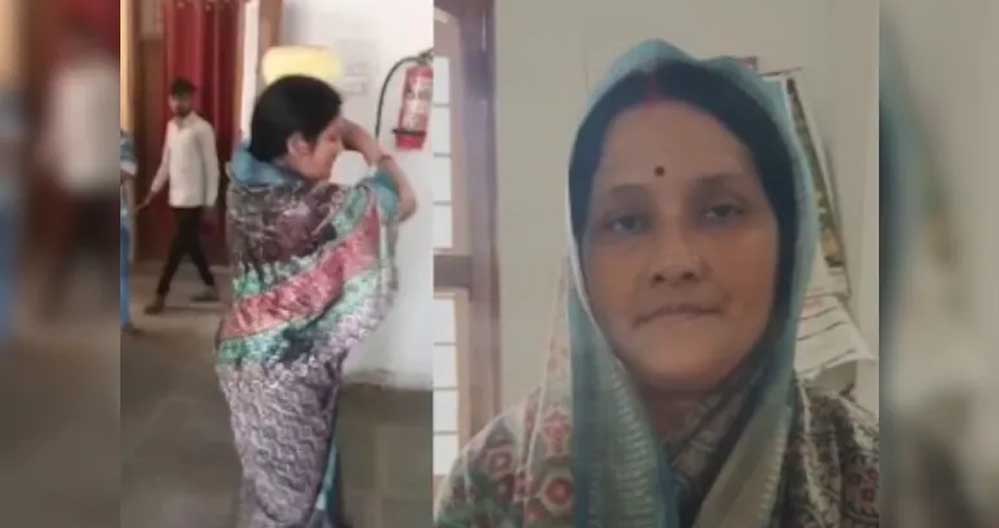 तहसील कार्यालय में नहीं हुई सुनवाई तो पूर्व MLA की पत्नी ने खुद पर डाला केरोसिन