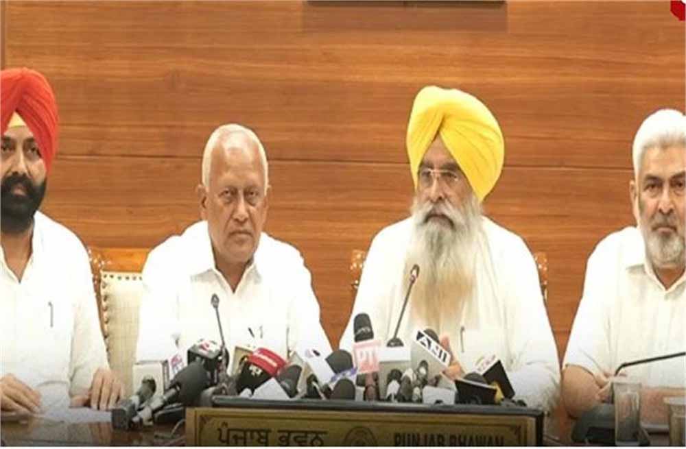 पंजाब सरकार ने फसलों की खरीद और प्रबंधन को सुचारू रूप से चलाने के लिए 4 मंत्रियों की एक कमेटी का किया गठन