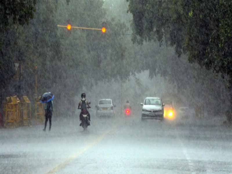 जयपुर में झमाझम बारिश, कई जिलों में ऑरेंज अलर्ट जारी