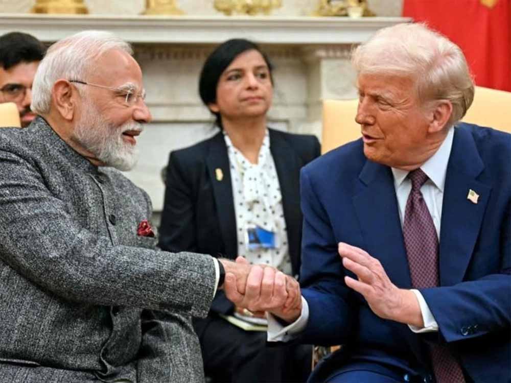 अमेरिकी राष्ट्रपति ने कहा- भारत-पाकिस्तान के 2 नेताओं ने संघर्ष रोकने का लिया फैसला, ट्रंप ने पहली बार नहीं लिया क्रेडिट