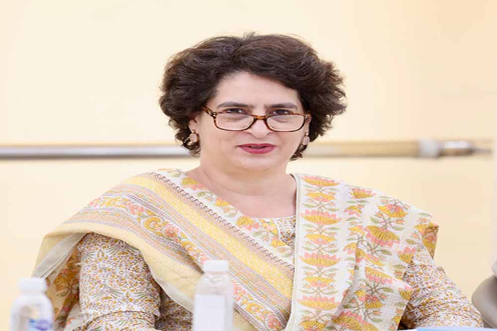 सांसद प्रियंका गांधी ने कहा- संयुक्त राष्ट्र के गाजा से जुड़े प्रस्ताव पर विचार न करने को लेकर केंद्र सरकार की आलोचना की