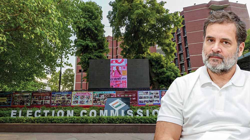 चुनाव आयोग की चेतावनी: कोर्ट के फैसले से पहले बेबुनियाद आरोप न लगाएं – राहुल गांधी को नसीहत