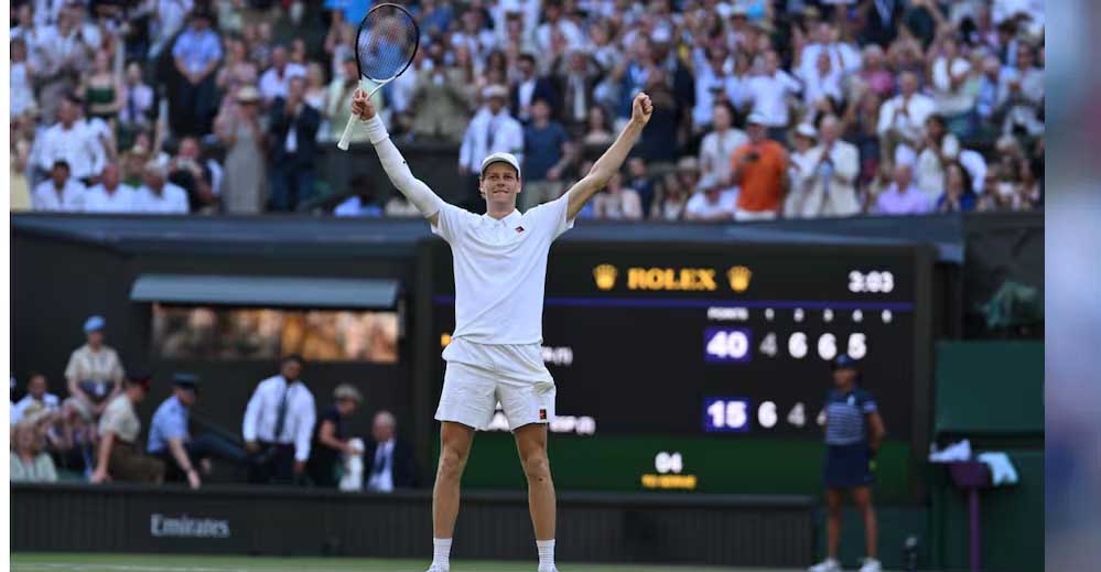 विंबलडन को मिला नया बादशाह, सिनर ने फाइनल में अल्काराज को चटाई धूल; पहली बार हुआ ऐसा