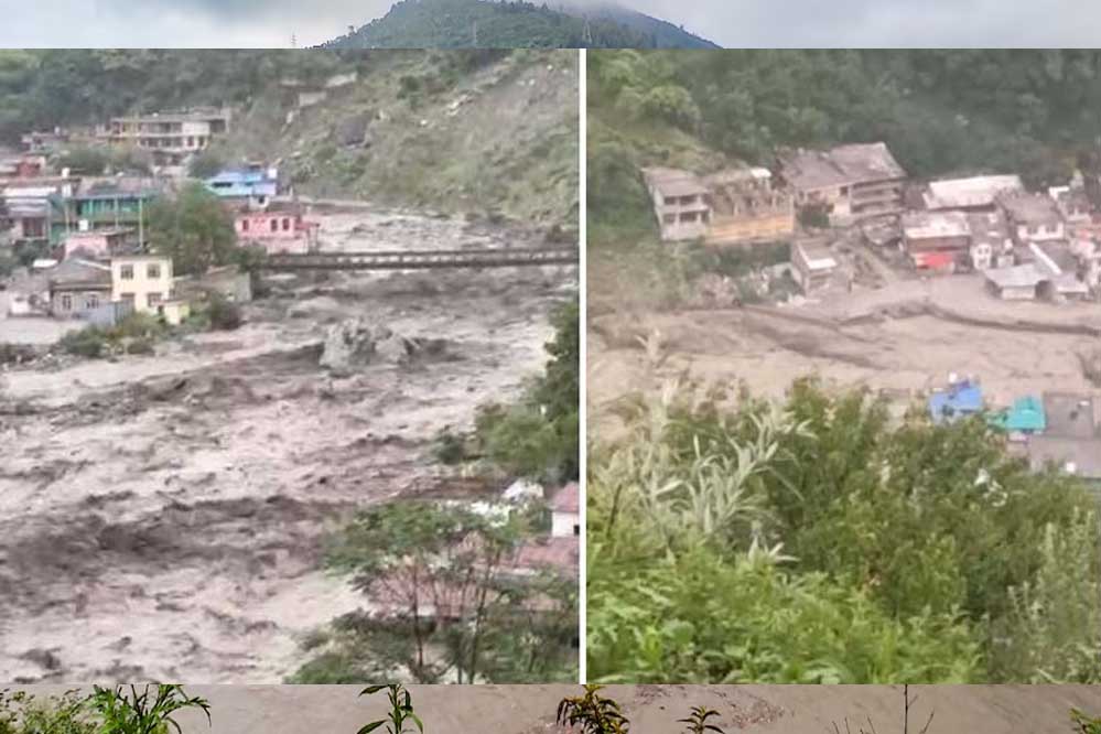 मंडी में जोरदार बारिश और बादल फटने से तबाही, पंडोह डैम से छोड़ा गया पानी, स्कूल-कॉलेज बंद, आज भी रेड अलर्ट