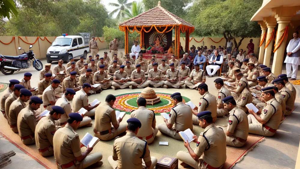 MP पुलिस में रामायण पाठ पर सियासत गर्म, कांग्रेस ने बताया धार्मिक स्वतंत्रता का उल्लंघन