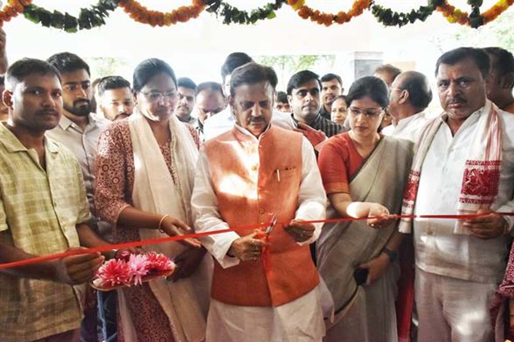 उप मुख्यमंत्री श्री शुक्ल ने रीवा में एसडीएम हुजूर कार्यालय भवन का किया लोकार्पण