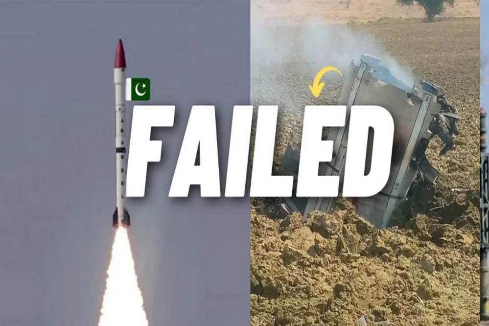 अबाबील मिसाइल टेस्ट में पाकिस्तान की बड़ी नाकामी, अग्नि-5 की कॉपी बनाना पड़ा भारी