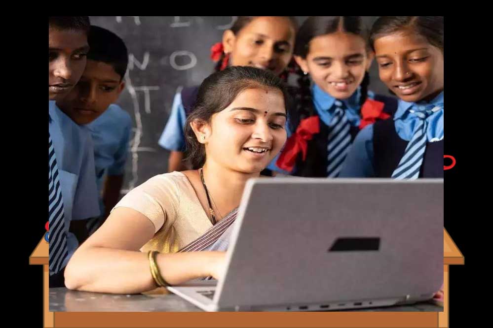भोपाल में सरकारी स्कूलों में 3.50 लाख शिक्षकों में से मात्र 10 हजार ने ही ऑनलाइन हाजिरी लगाई