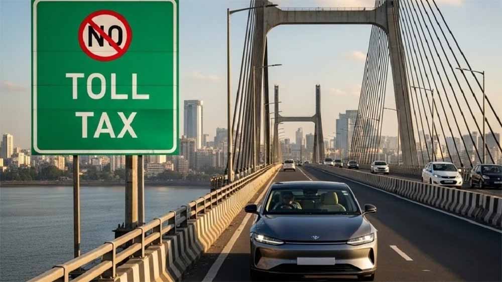 अटल सेतु पर इलेक्ट्रिक वाहनों को मिली टोल छूट, ये गाड़ियां रहेंगी फ्री