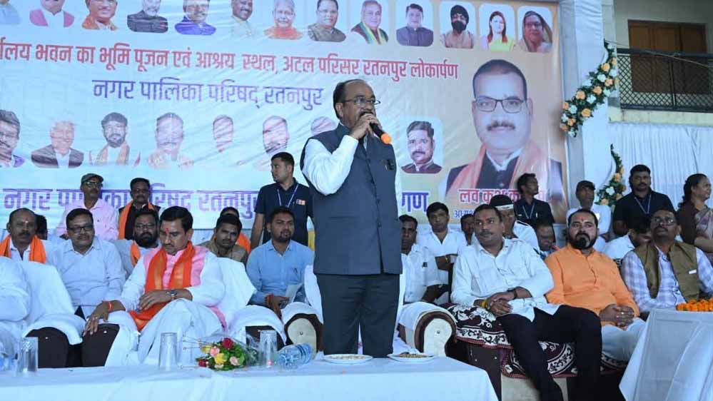 रायपुर : विकास के लिए प्रतिबद्ध डबल इंजन की सरकार : केन्द्रीय राज्य मंत्री तोखन साहू