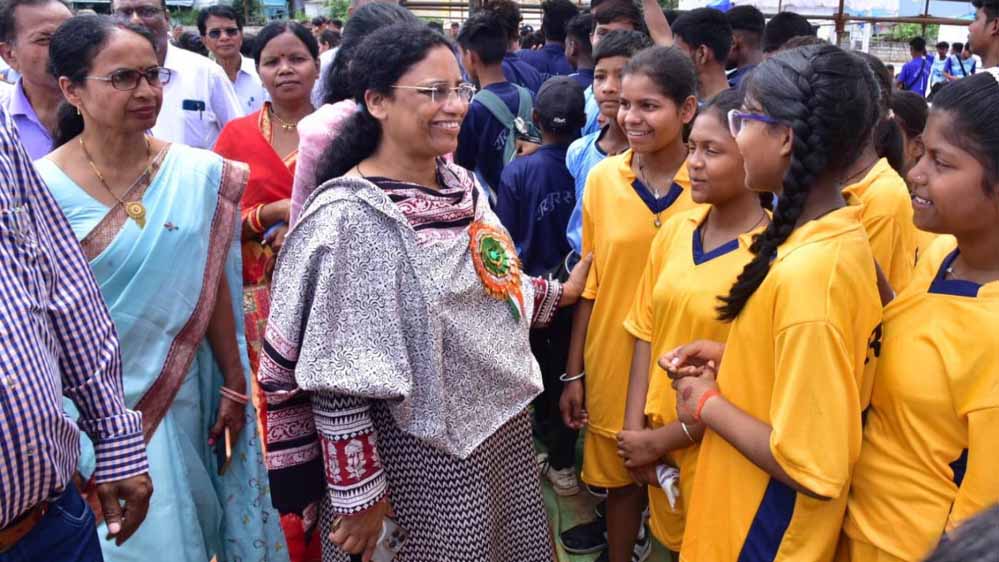 रायपुर : विधायक सुश्री उसेंडी ने 25वीं राज्य स्तरीय शालेय क्रीड़ा प्रतियोगिता का किया शुभारंभ
