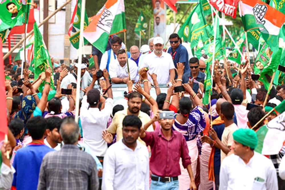 बिहार में जारी ‘वोटर अधिकार यात्रा’, 26 अगस्त को प्रियंका गांधी वाड्रा होंगी शामिल