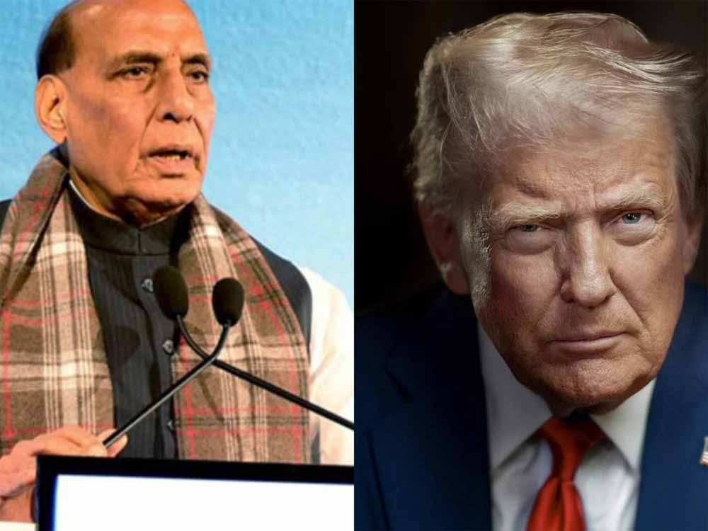 बिना नाम लिए राजनाथ सिंह का डोनाल्ड ट्रंप को करारा जवाब: सबके बॉस हम ही हैं