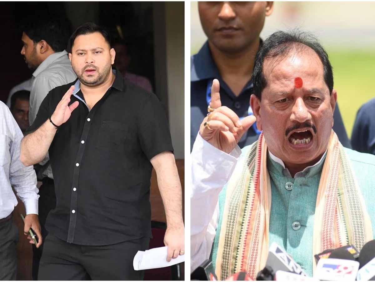 डिप्टी CM पर तेजस्वी का वार — विजय कुमार सिन्हा के नाम दो वोटर लिस्ट, दो वोटर कार्ड