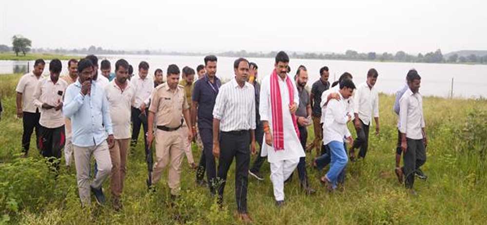 सुरखी विधानसभा में बन रहा मध्यप्रदेश का पहला नमो फ्रूट वन उद्यान
