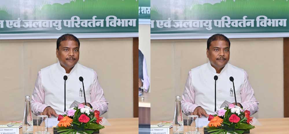 रायपुर : जनकल्याणकारी निर्णयों से वनवासियों की आय में हो रही बढ़ोत्तरी:वन मंत्री केदार कश्यप