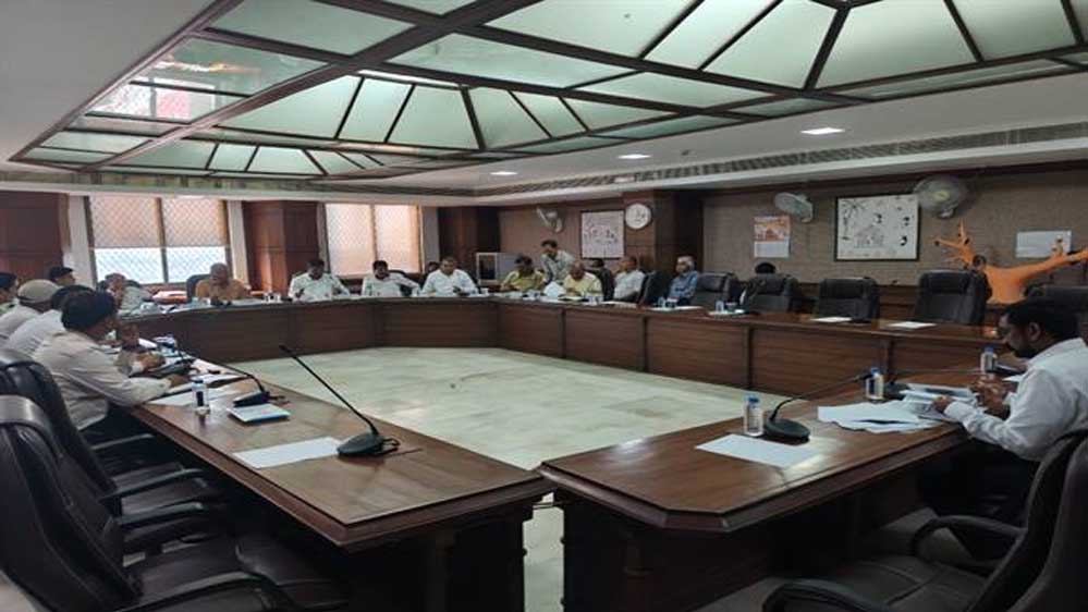 पिछड़ा वर्ग कल्याण की विधानसभा समिति की हुई बैठक