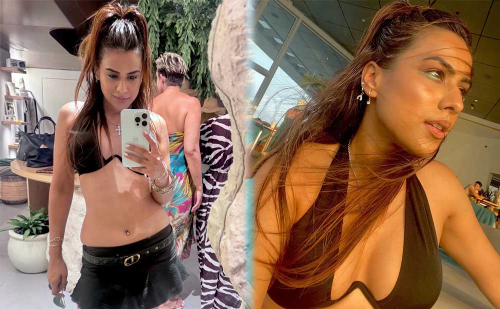 बिकिनी में बोल्ड लुक में छाई निया शर्मा, पूल किनारे मटकाई कमर, फैंस हुए दीवाने