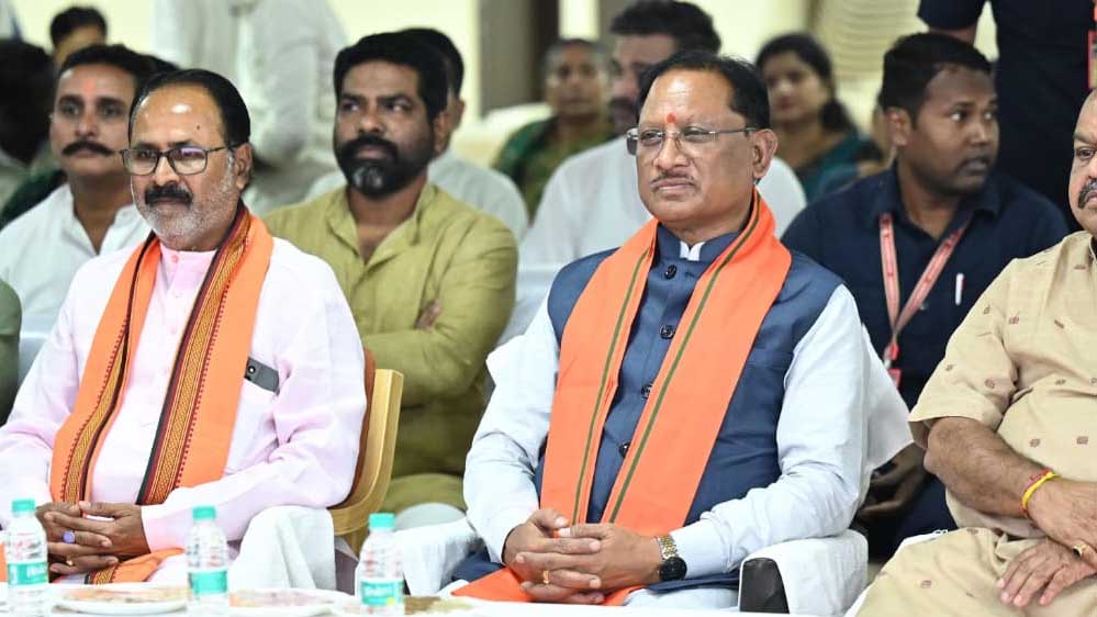 रायपुर : मुख्यमंत्री  विष्णु देव साय ने सुनी मन की बात कार्यक्रम की 126वीं कड़ी