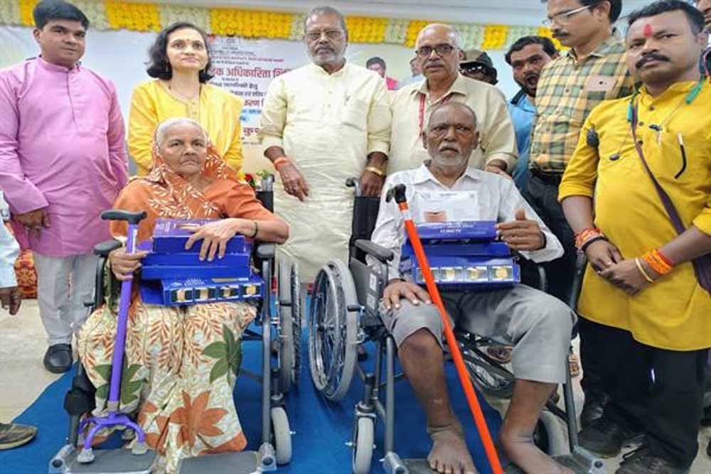 दिव्यांगजनों को रोजगार, शिक्षा और स्वास्थ्य सेवाओं में समान अवसर देने के लिये सरकार निरन्तर काम कर रही है : मंत्री कुशवाहा