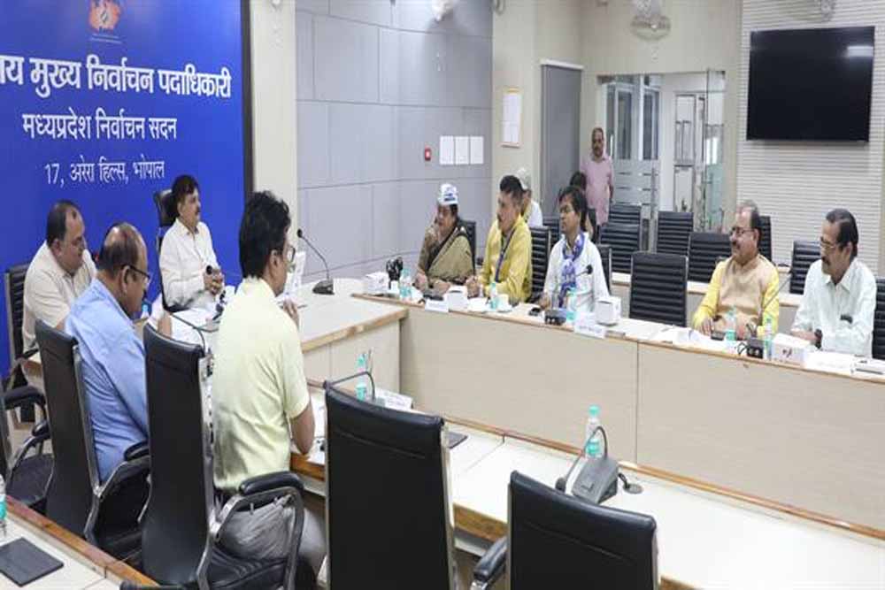 मुख्य निर्वाचन पदाधिकारी ने दी विशेष गहन/संक्षिप्त पुनरीक्षण के संबंध में दी जानकारी